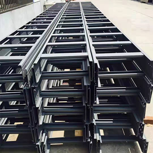 Application of fire-proof cable tray